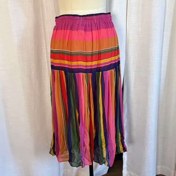 Farm Rio Multi-Color Striped Midi - Picture 2 of 7